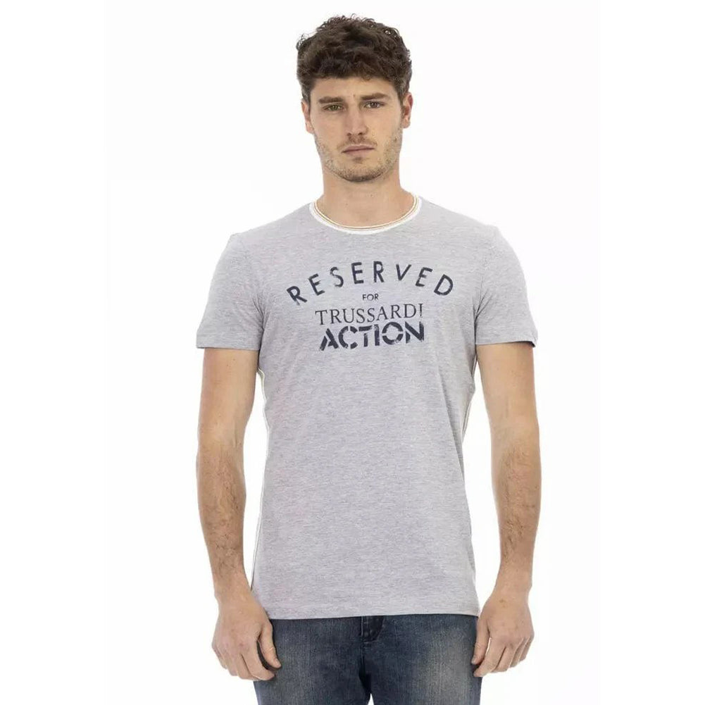 TRUSSARDI Action T-shirt voor heren grijs 2AT22A013