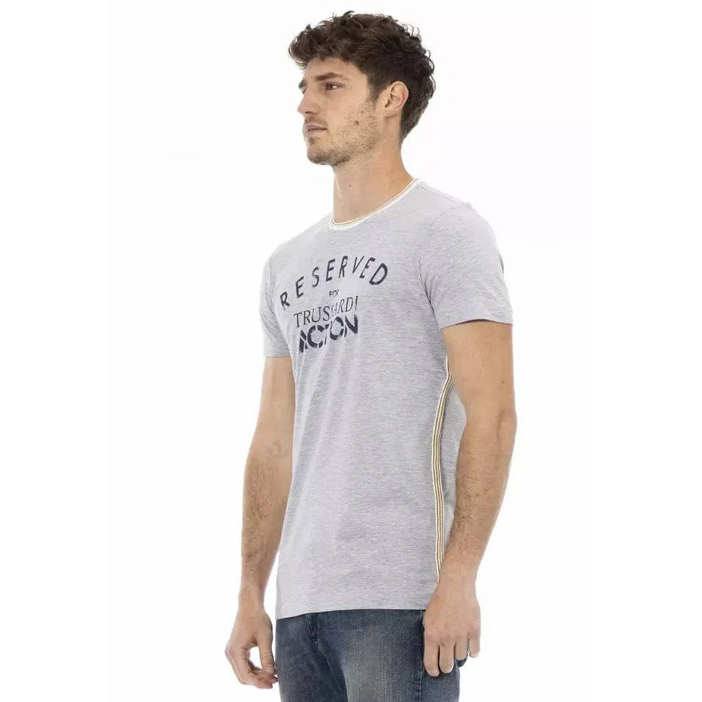 TRUSSARDI Action T-shirt voor heren grijs 2AT22A013