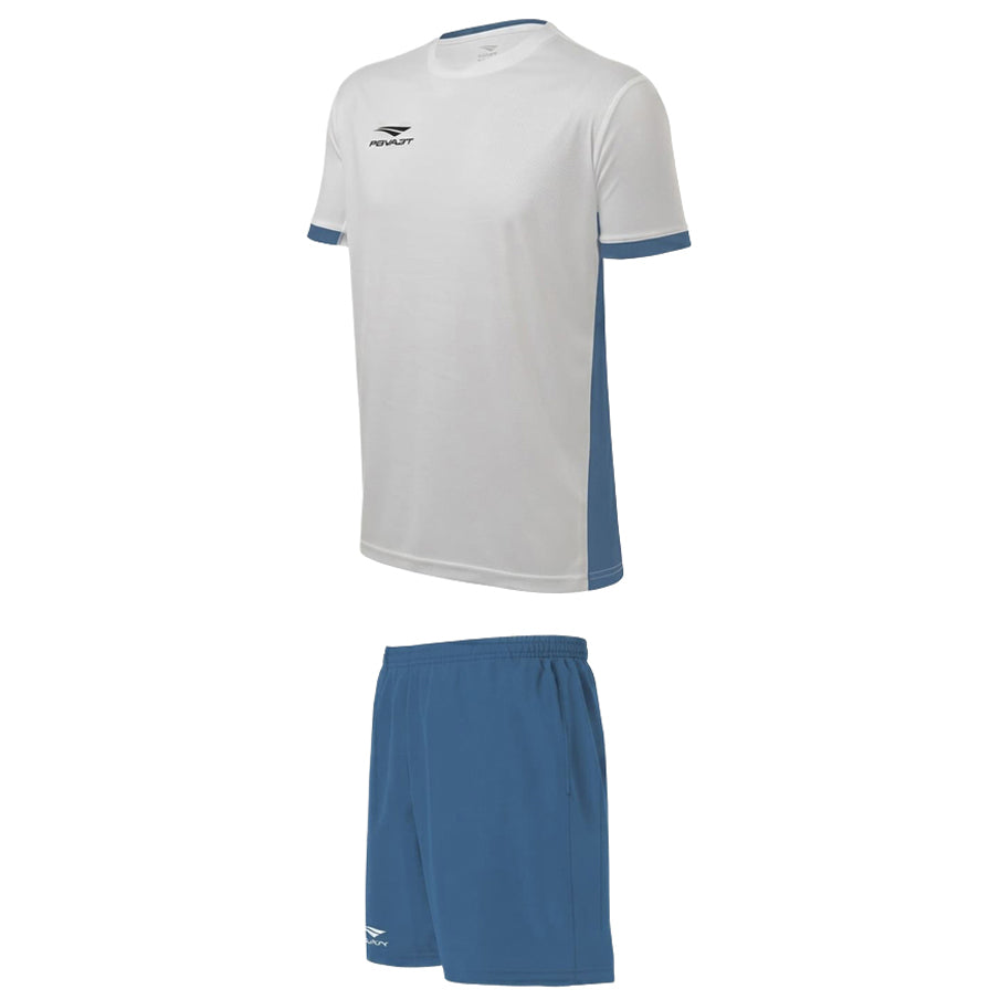 PENALTY Max herenshirt-set 2-delig Wit/Royal 3.085.021.410