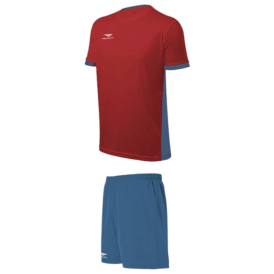PENALTY Max Heren Trikotset 2-delig Rood/Royal 3.085.024.701