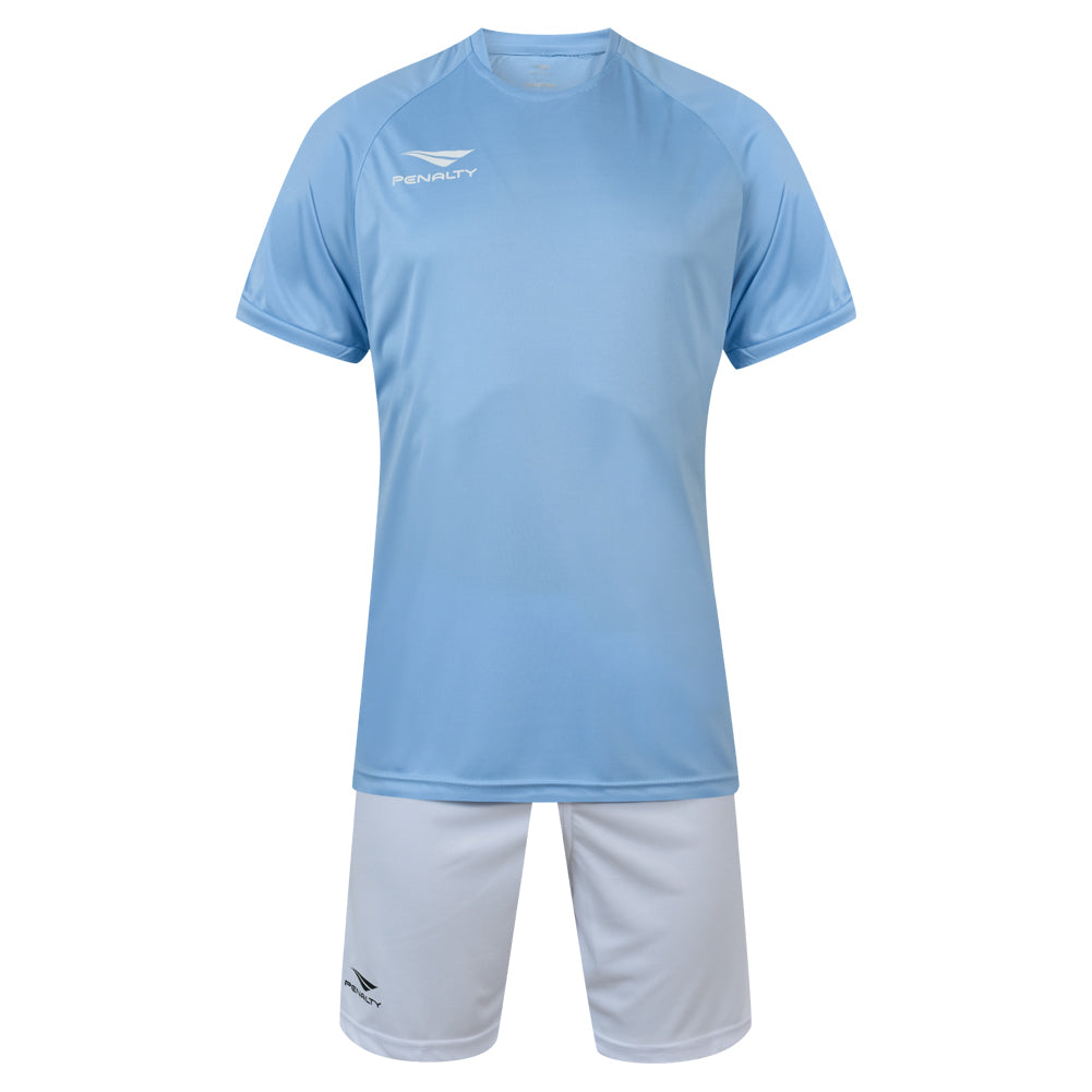 PENALTY Digitale Heren T-shirtset 2-delig Ice Blue/White 3.085.046.490