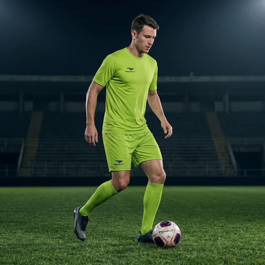 PENALTY Urban Heren Shirt-Set 2-delig Lime Groen 3.085.105.004