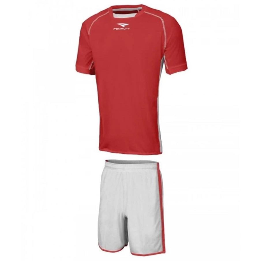 PENALTY Nationale Heren Thuisshirt-set 2-delig Rood/Wit 3.085.114.300