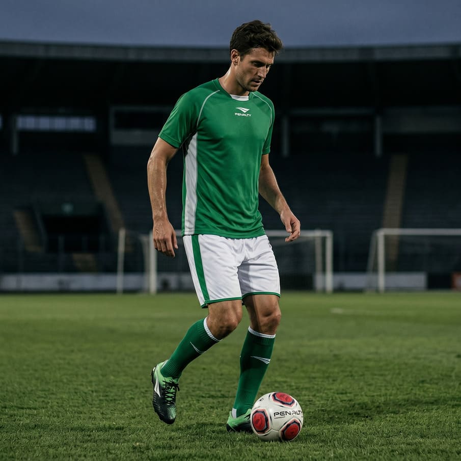 PENALTY Nazionale herenshirtset 2-delig groen/wit 3.085.115.400