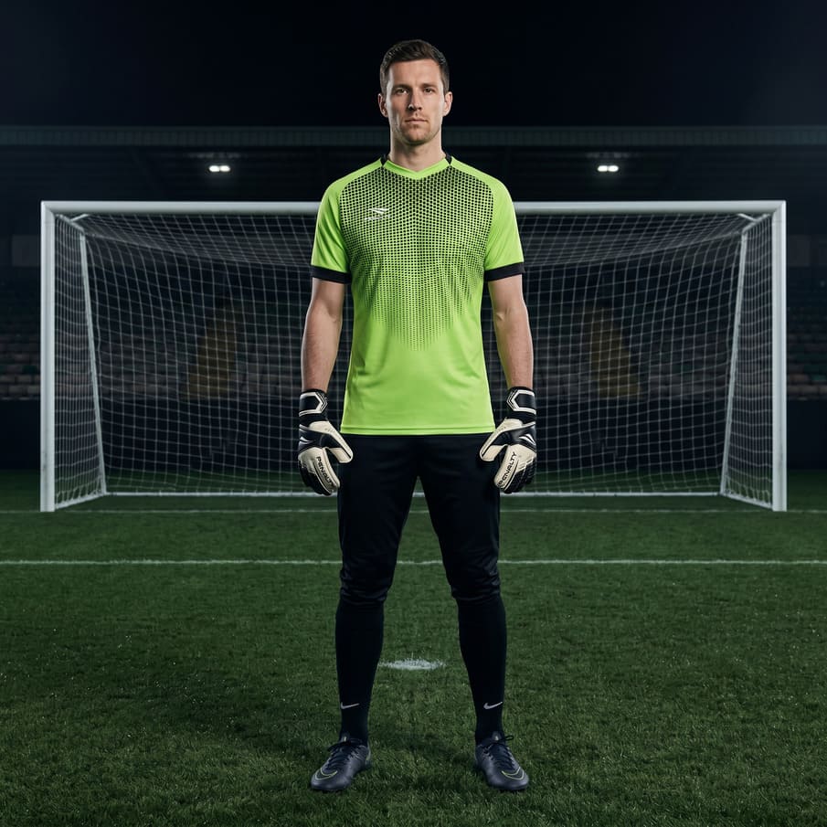 PENALTY Delta Heren Doelmanstenue Fluo Groen/Zwart 3.115.025.015