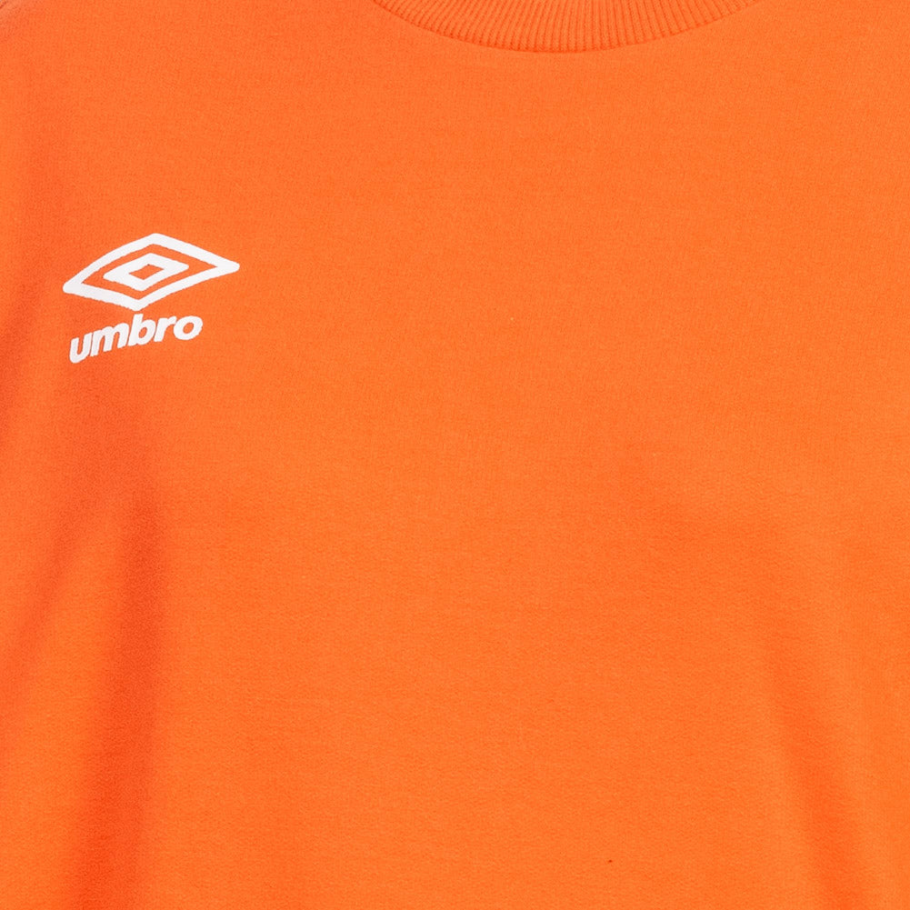 Umbro Premium Heren Trainingspak 30101S-Dark-Orange-Black