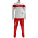 Zeus Tuta Apollo Heren Trainingspak wit rood – 2JS 98-104