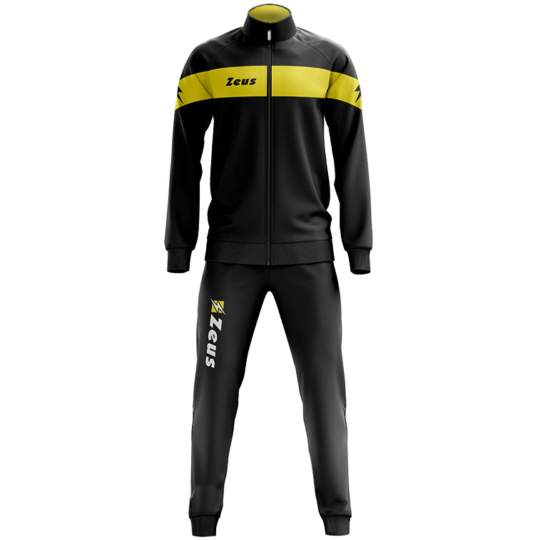 Zeus Tuta Apollo Heren Trainingspak zwart geel