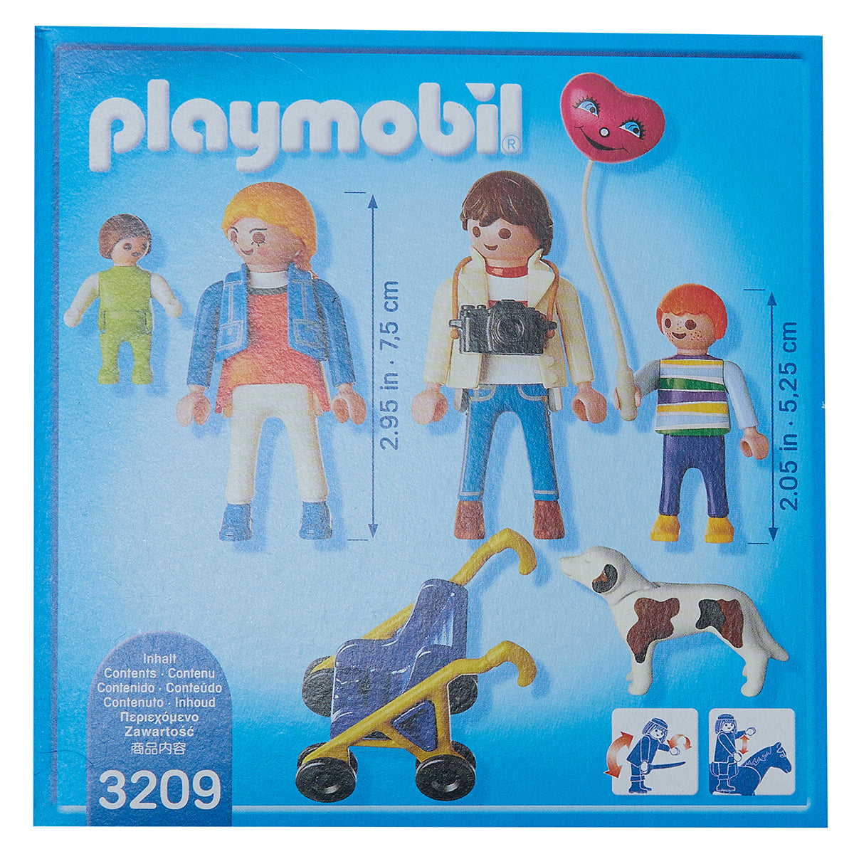 PLAYMOBIL® Gezinswandeling met buggy 3209