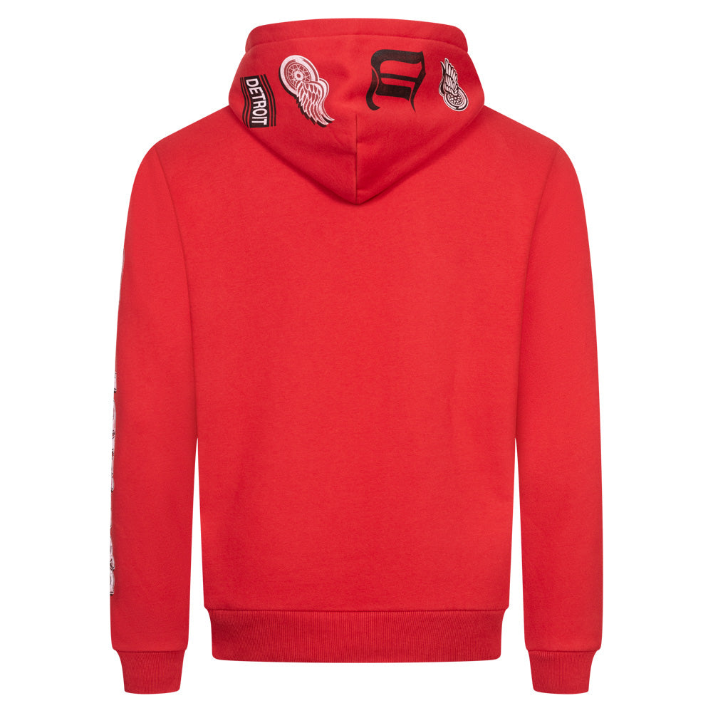 Hollister x NHL Detroit Red Wings herenhoodie 322-221-1606-500