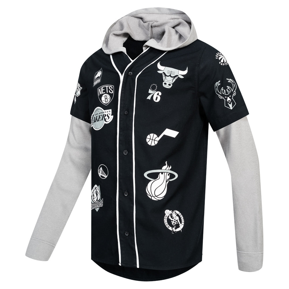 Hollister x NBA All Teams Hoodie met Knoopsluiting voor Heren 325-259-2631-900