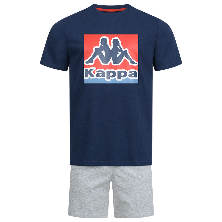 Kappa heren pyjamaset korte mouwen 2-delig 352235W