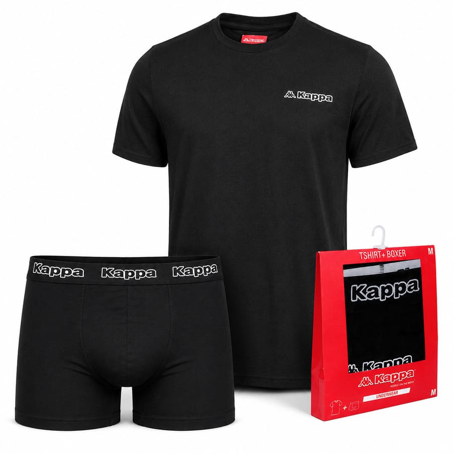 Kappa Heren Set: Boxershorts + T-shirt 371D1PW