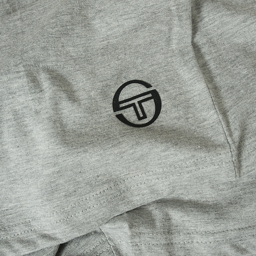 Sergio Tacchini Heren Pyjama Sweatshort grijs 39491527