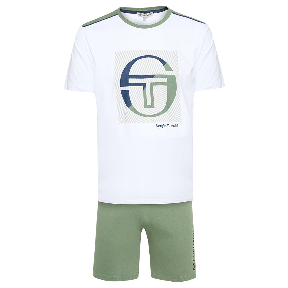 Sergio Tacchini Heren Pyjamaset Korte Mouw 2-delig. 39492827