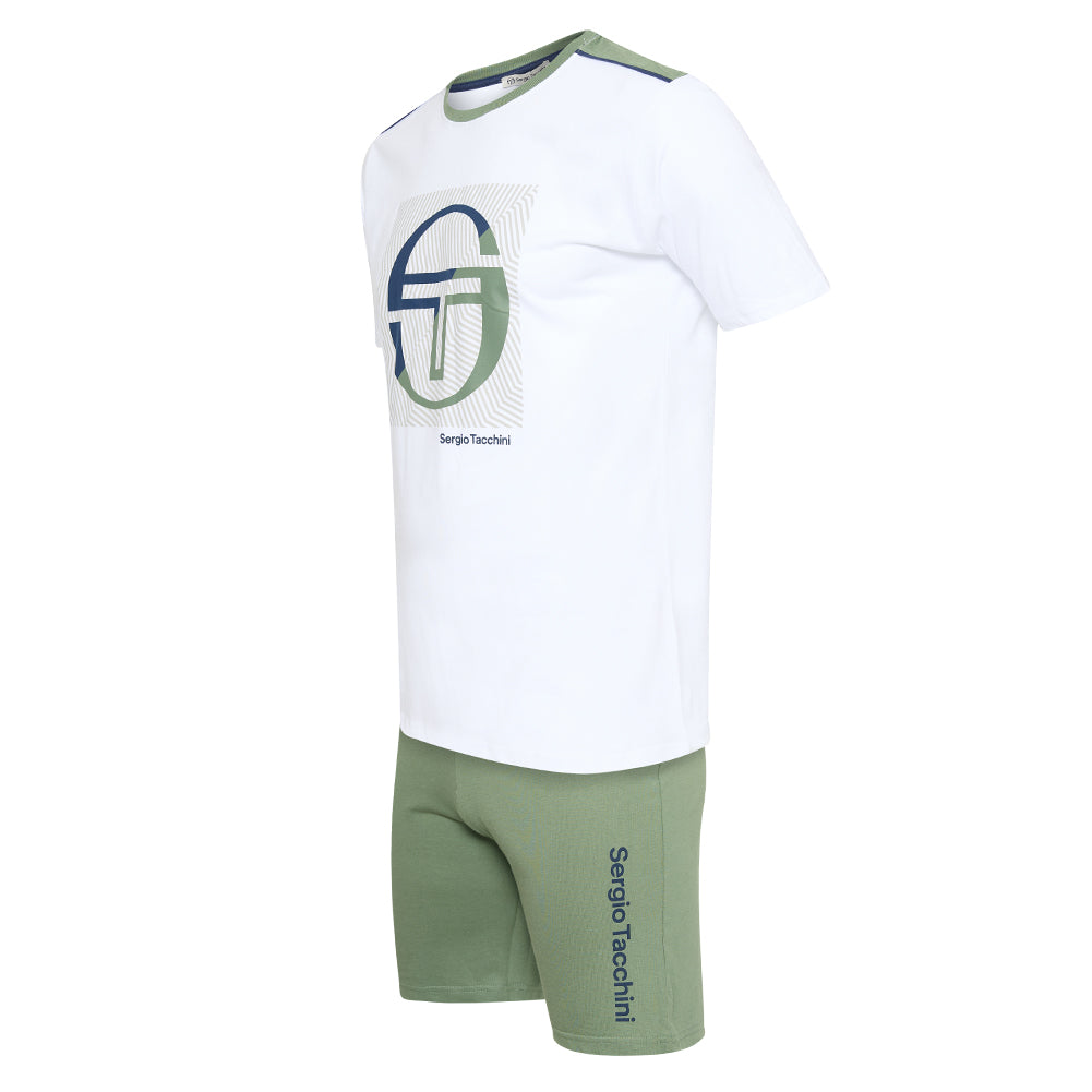 Sergio Tacchini Heren Pyjamaset Korte Mouw 2-delig. 39492827