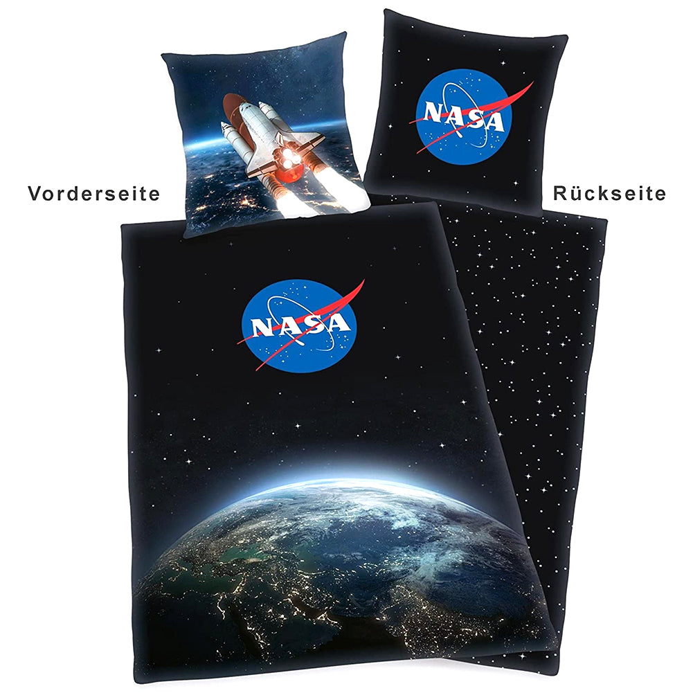 NASA Beddengoedset 135 x 200 cm + 80 x 80 cm Katoen 4006891965516