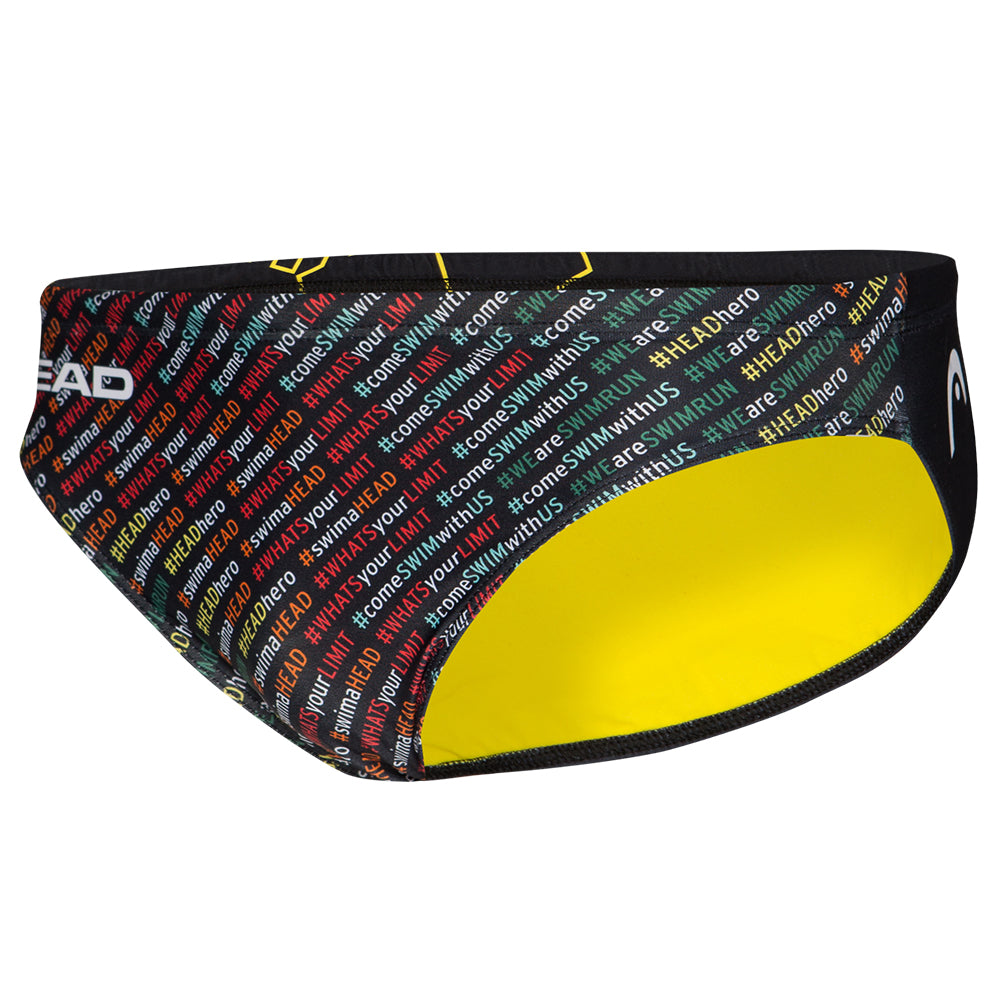 HEAD SWS Team Printed Brief 5 Jongens Zwembroek 452575-COL