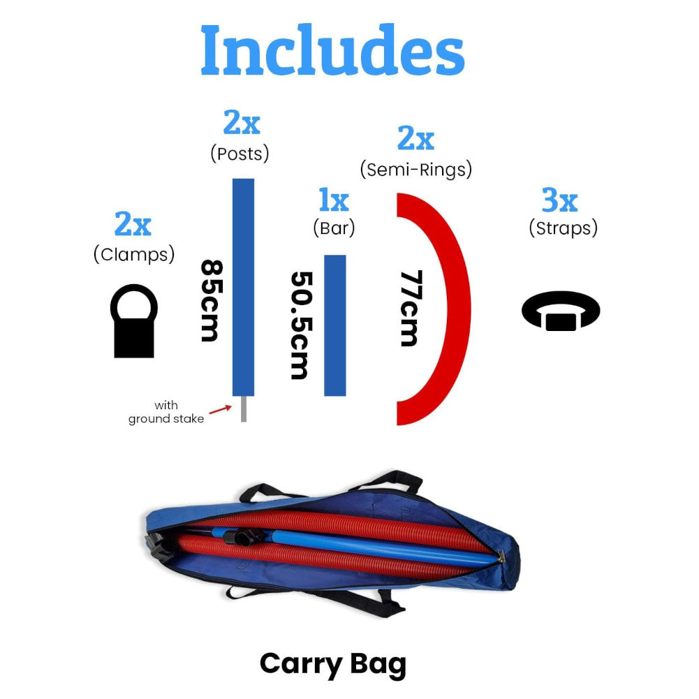 maxxpro Agility Veerring - Agility set voor honden 47433