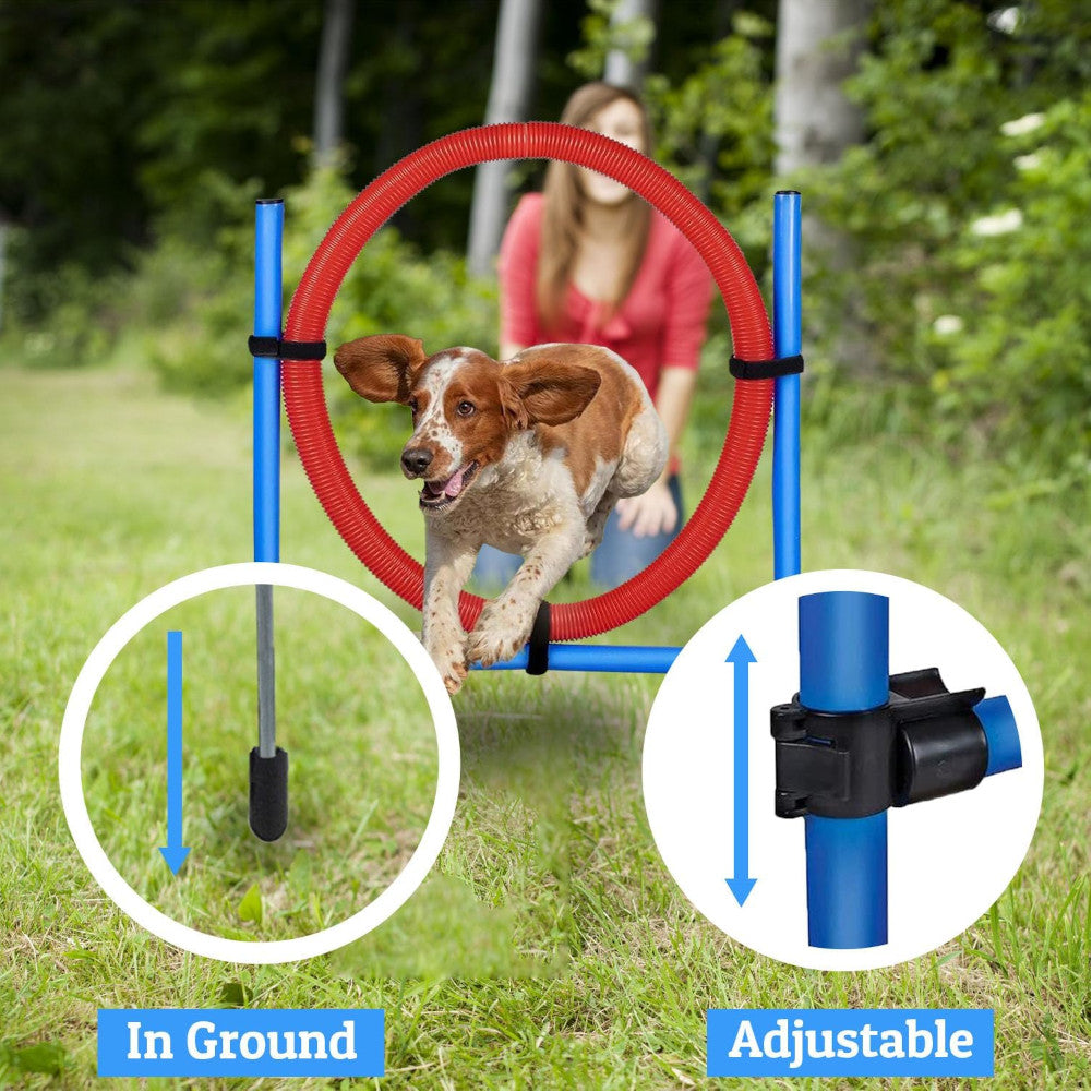 maxxpro Agility Veerring - Agility set voor honden 47433
