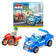 Zuru MAX CITY Politie + Motorfiets 125-delige Speelset 4894680033139 – Eén maat