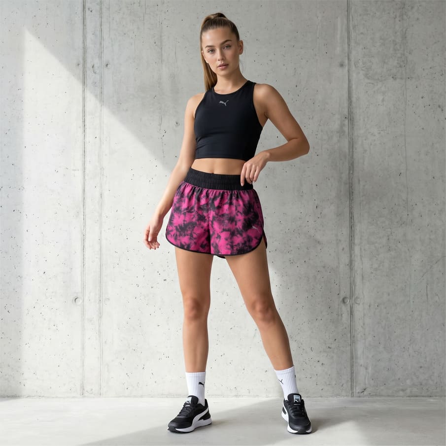 PUMA Keep Up Graphic Dames Shorts 518031-06