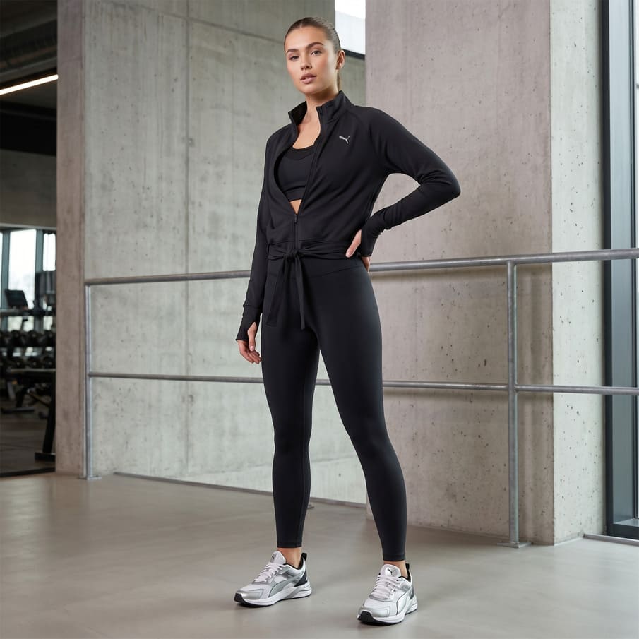PUMA Studio Verstelbaar Dames Trainingsjack 519309-01