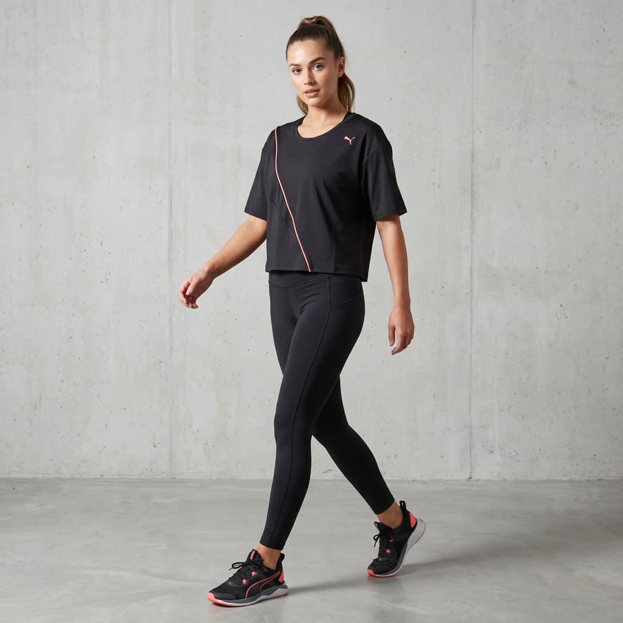 PUMA dryCELL Train Pearl T-shirt voor dames sportshirt 519933-01