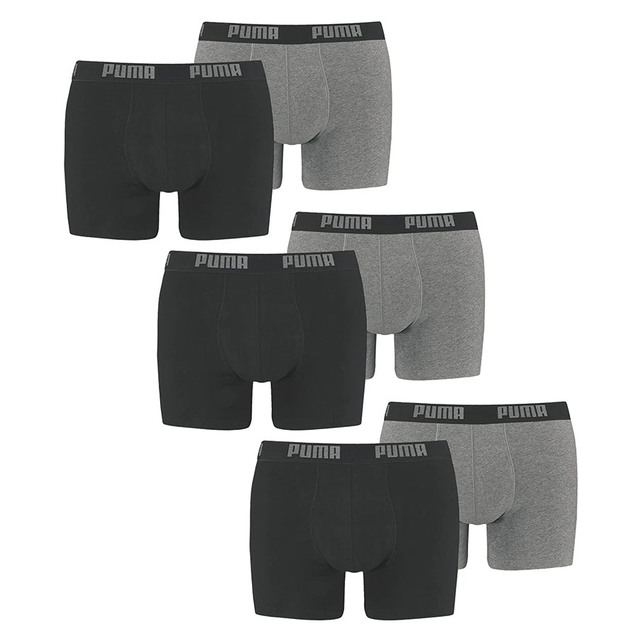 PUMA Basic boxershorts voor heren, 6-pack 521015001-691