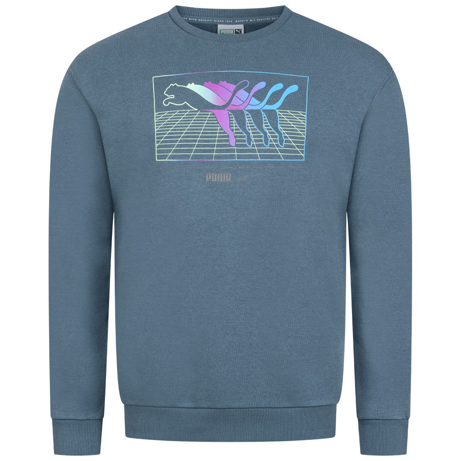 PUMA Night Spot Crew TR Heren Sweatshirt 536097-42