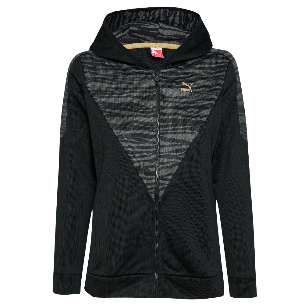 PUMA Printed Zip Dames Hoodie 566830-01