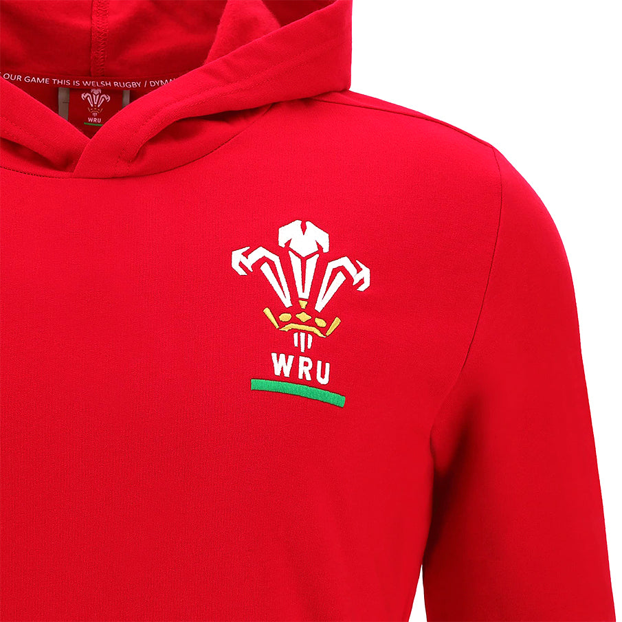 Wales WRU macron Rugby XV Kinder Hoody 58140004