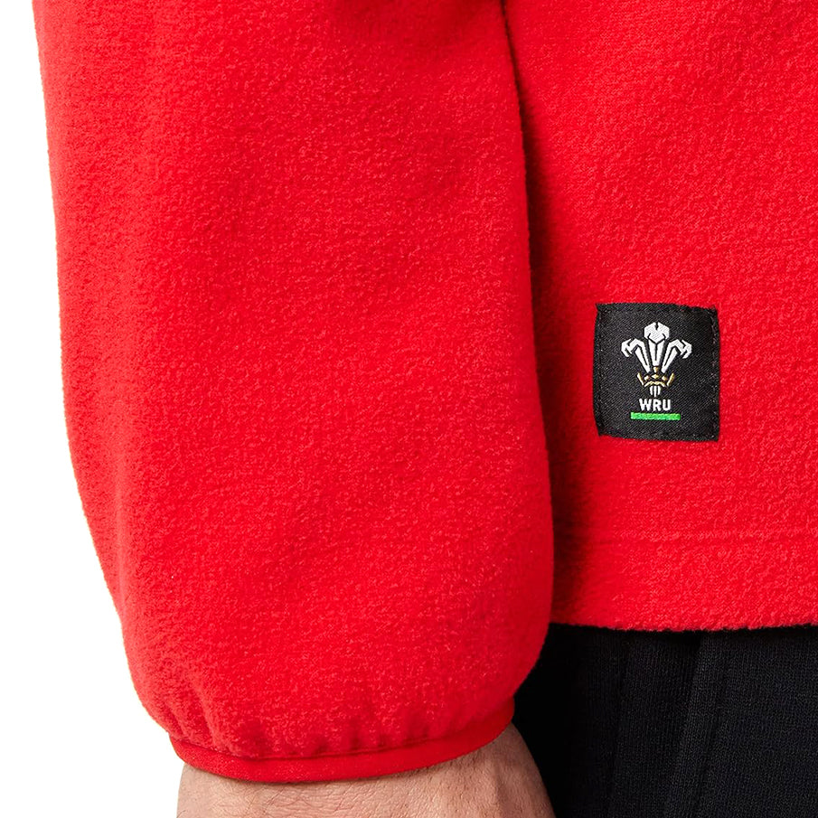 Wales WRU macron Rugby XV Heren Fleece Sweatshirt 58140005