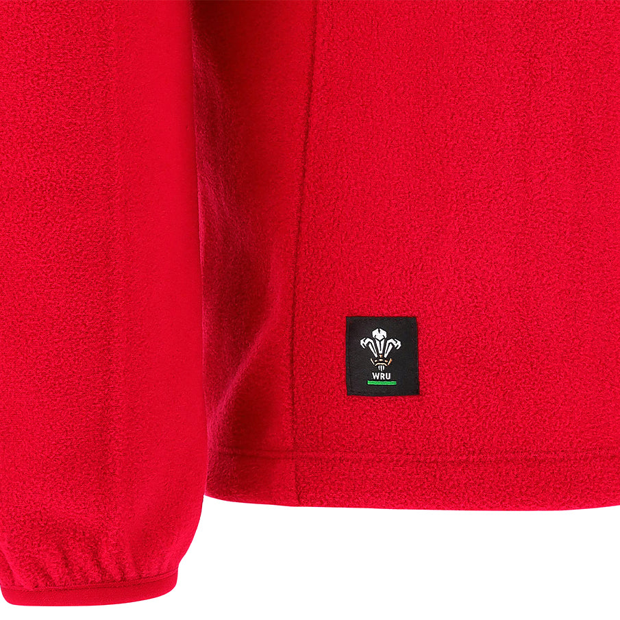 Wales WRU Macron Rugby XV Kinderfleece-Sweatshirt 58140006