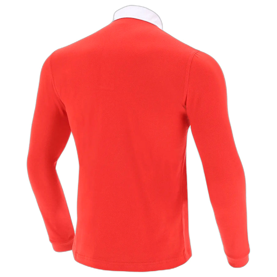 Wales WRU macron Rugby Heren Lange Mouwen Shirt 58195692