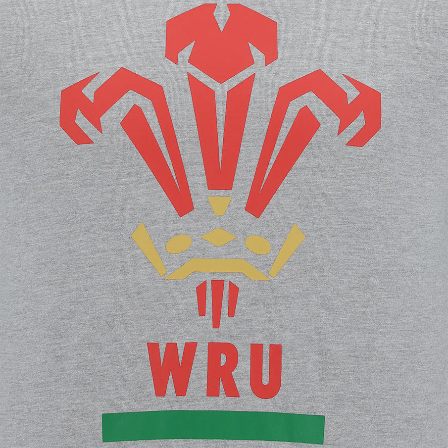 Wales WRU Macron Rugby Heren T-shirt 58195700