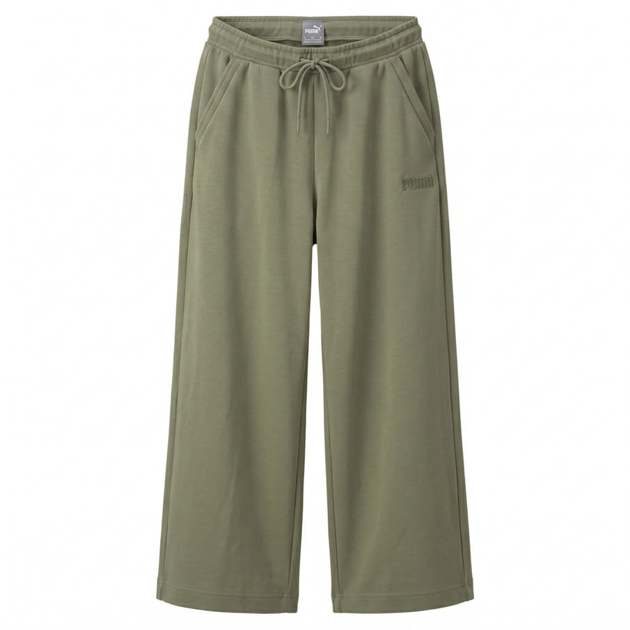 PUMA Fusion Knit Wide Pants Dames Joggingbroek 583728-02