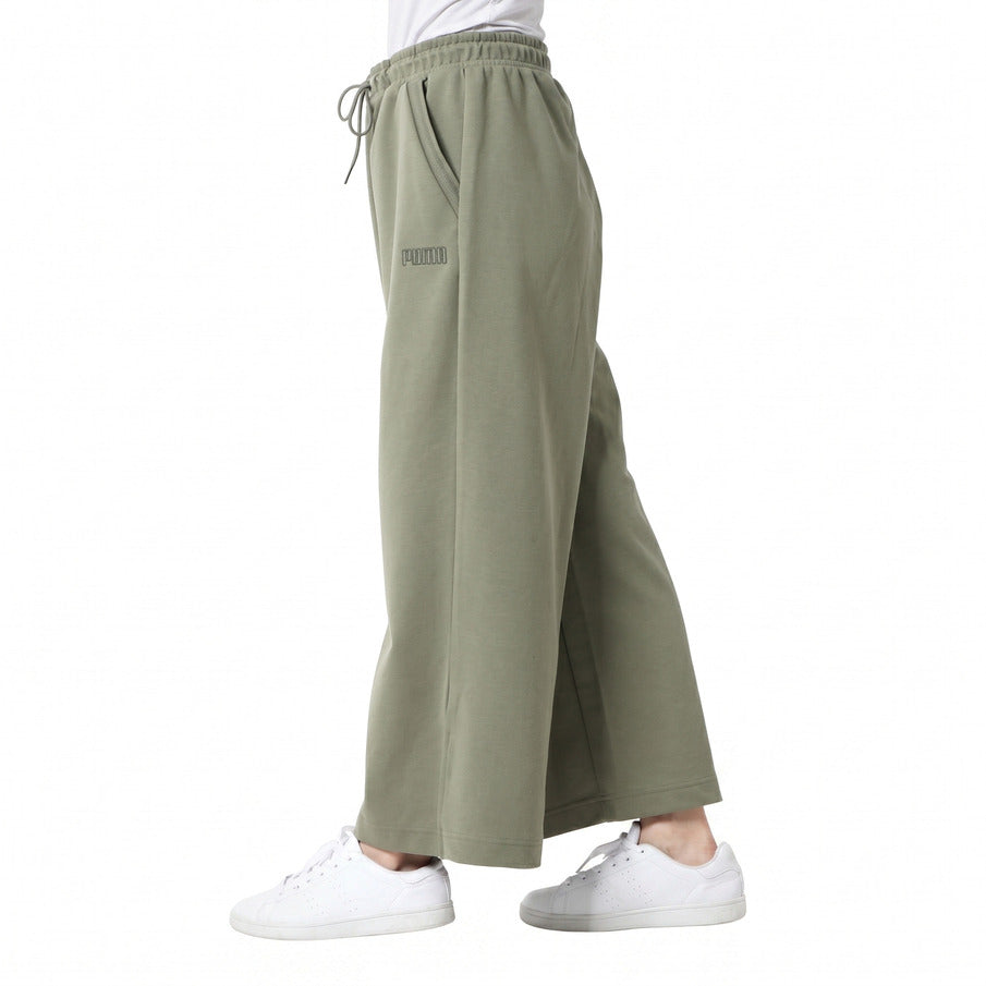 PUMA Fusion Knit Wide Pants Dames Joggingbroek 583728-02