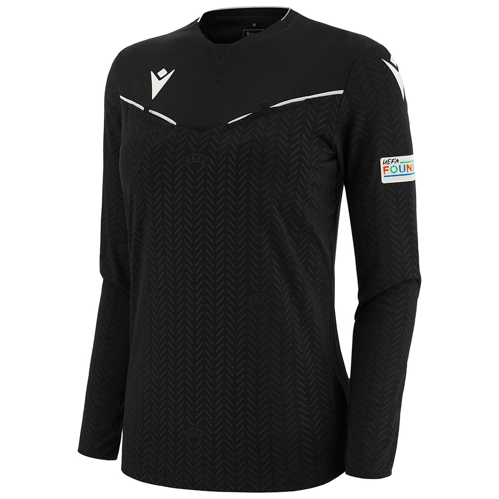 UEFA Macron Dames Langarm Scheidsrechtersshirt 58575165