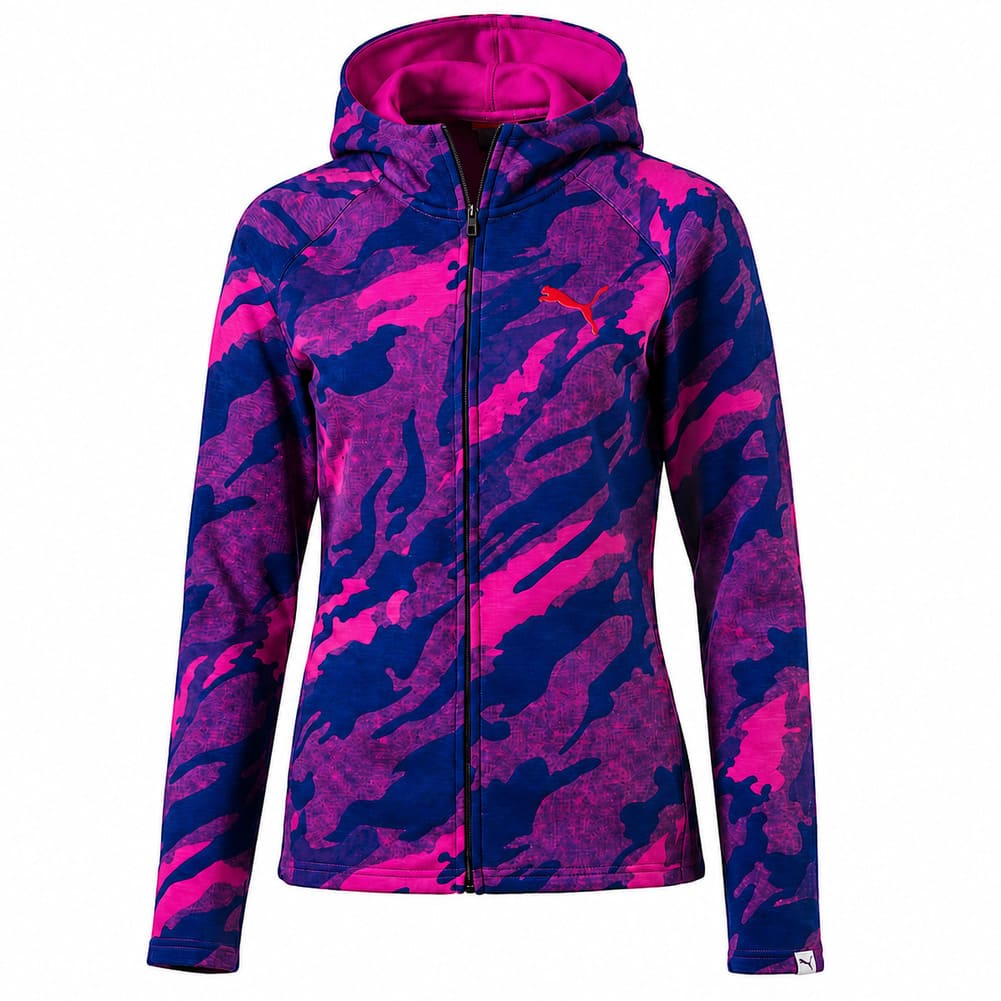 PUMA Energized Allover Print dameshoodie met rits 590764-10