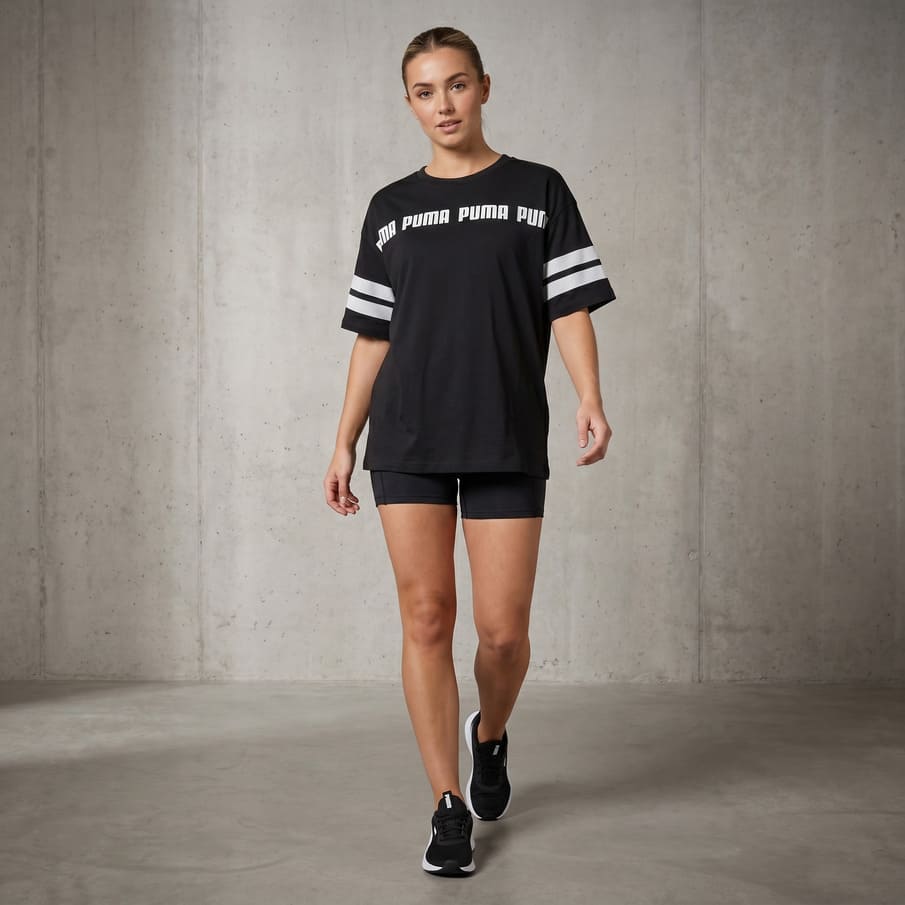 PUMA Active Swagger Fashion T-shirt Dames Shirt 593994-01