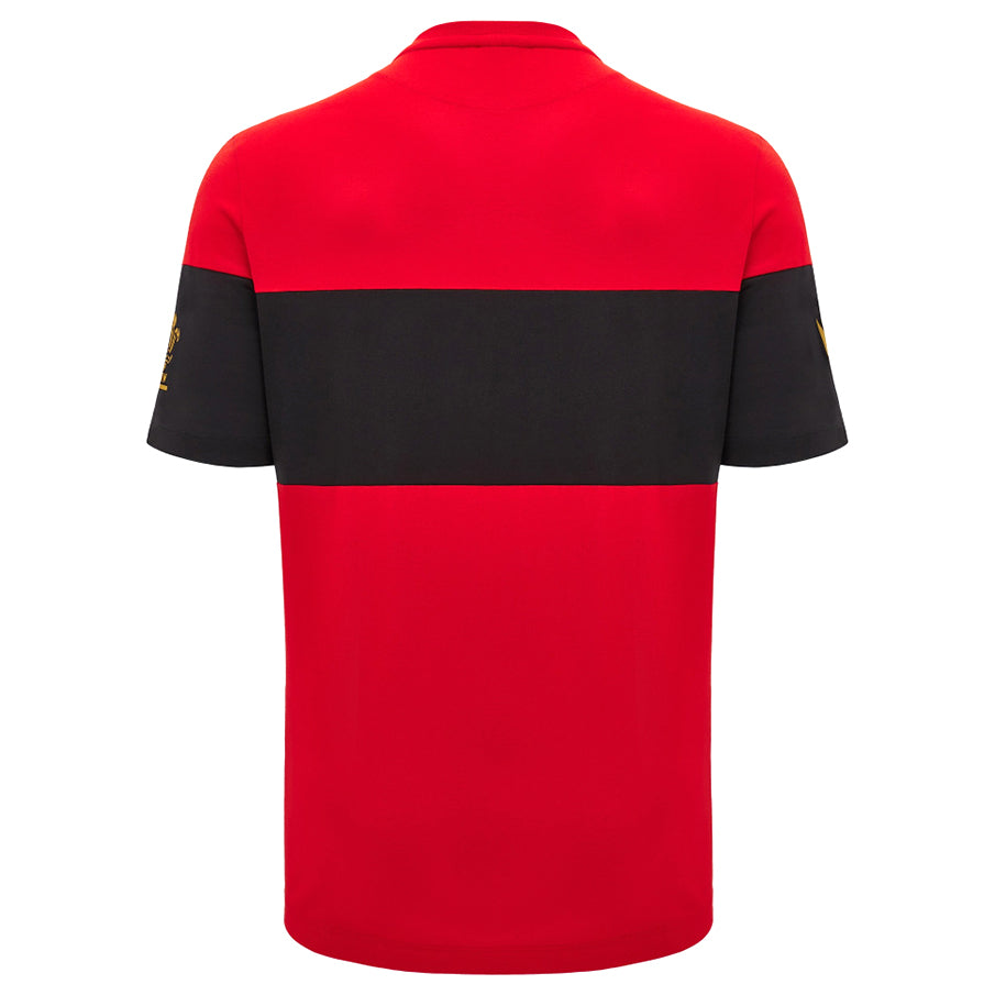 Wales WRU macron Rugby Heren Vrijetijdsshirt 60003838