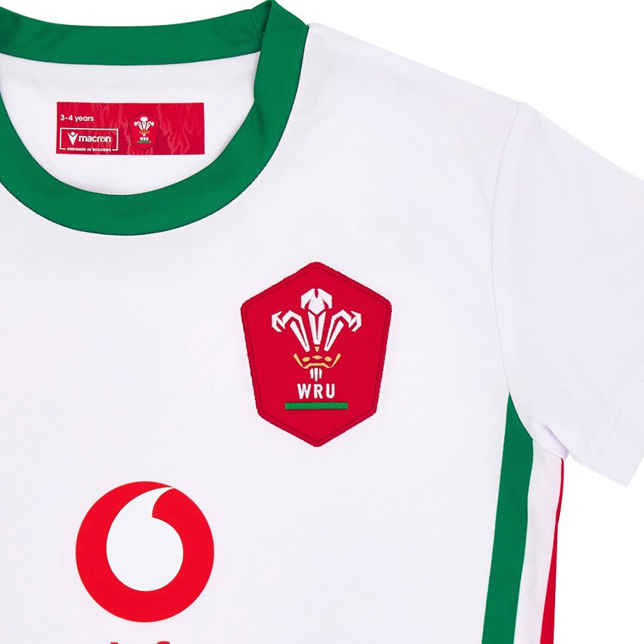 Wales WRU Macron Rugby Baby/Peuter Tenue 60004627