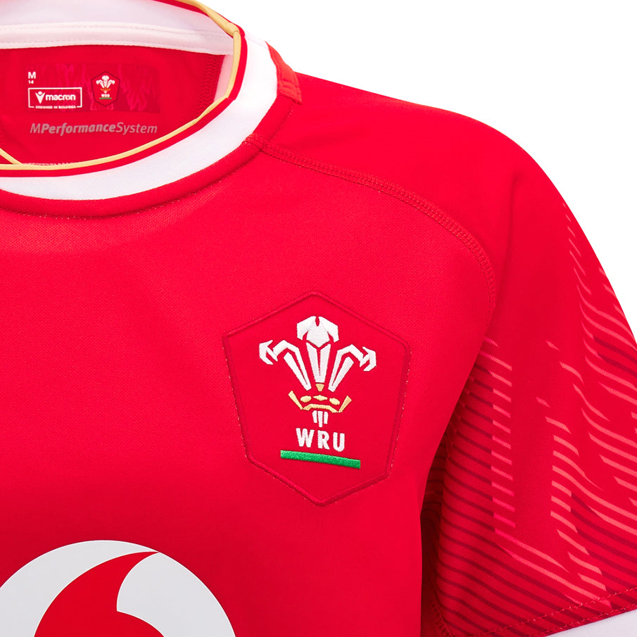 Wales WRU Macron Rugby 6 Nations Damestrui Thuis 60004637
