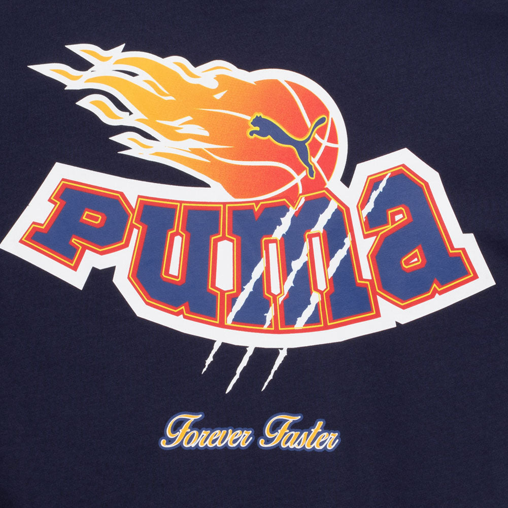 PUMA T+ Classics Basketball T-shirt voor heren 622799-06
