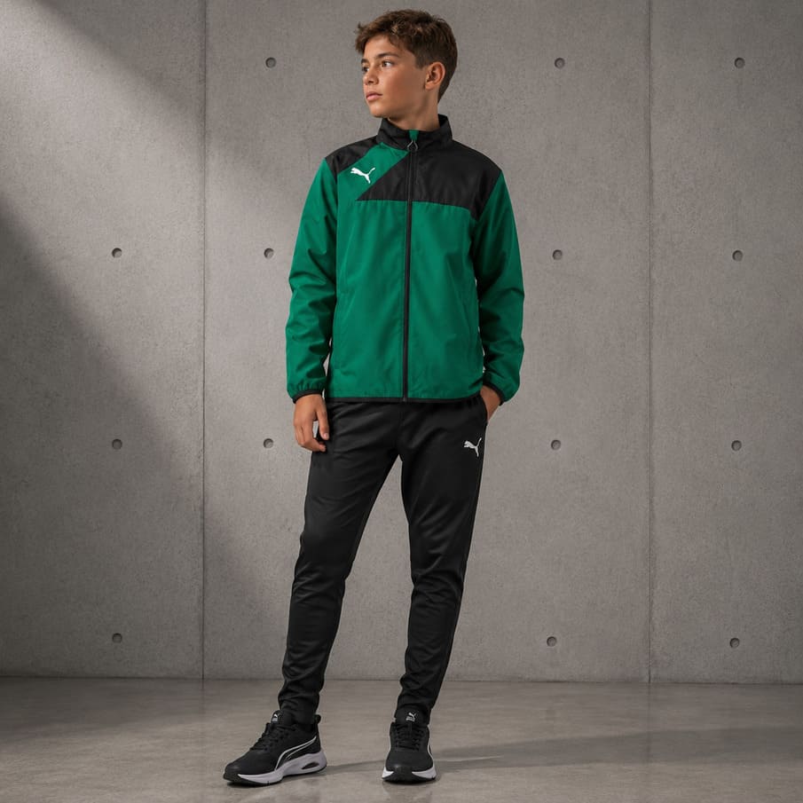 PUMA Esquadra Poly Jacket Kindertrainingsjack 654386-28J