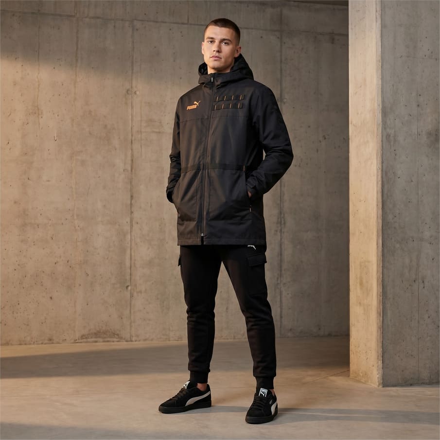 PUMA FTBLNXT Heren Casuals Parka Jas 657155-01