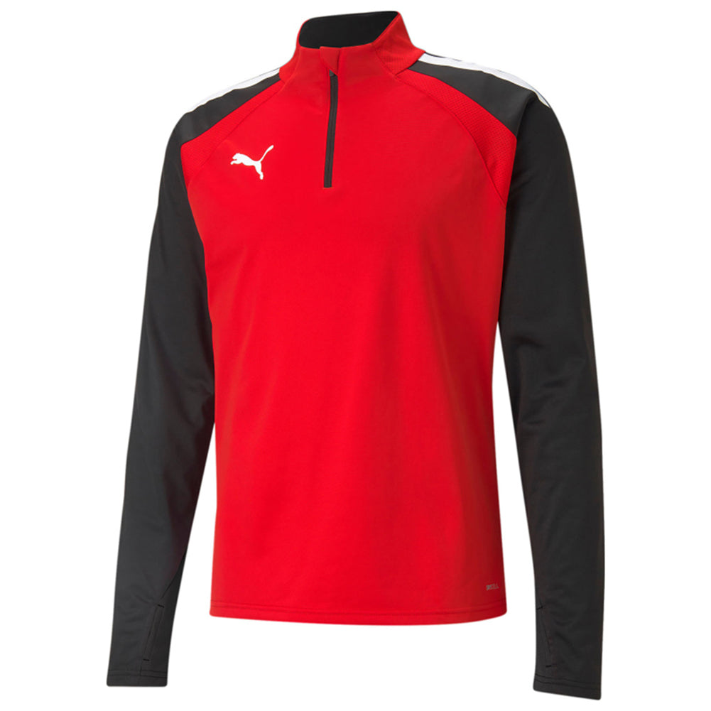 PUMA teamLIGA 1/4 rits kindersweater 657237-01