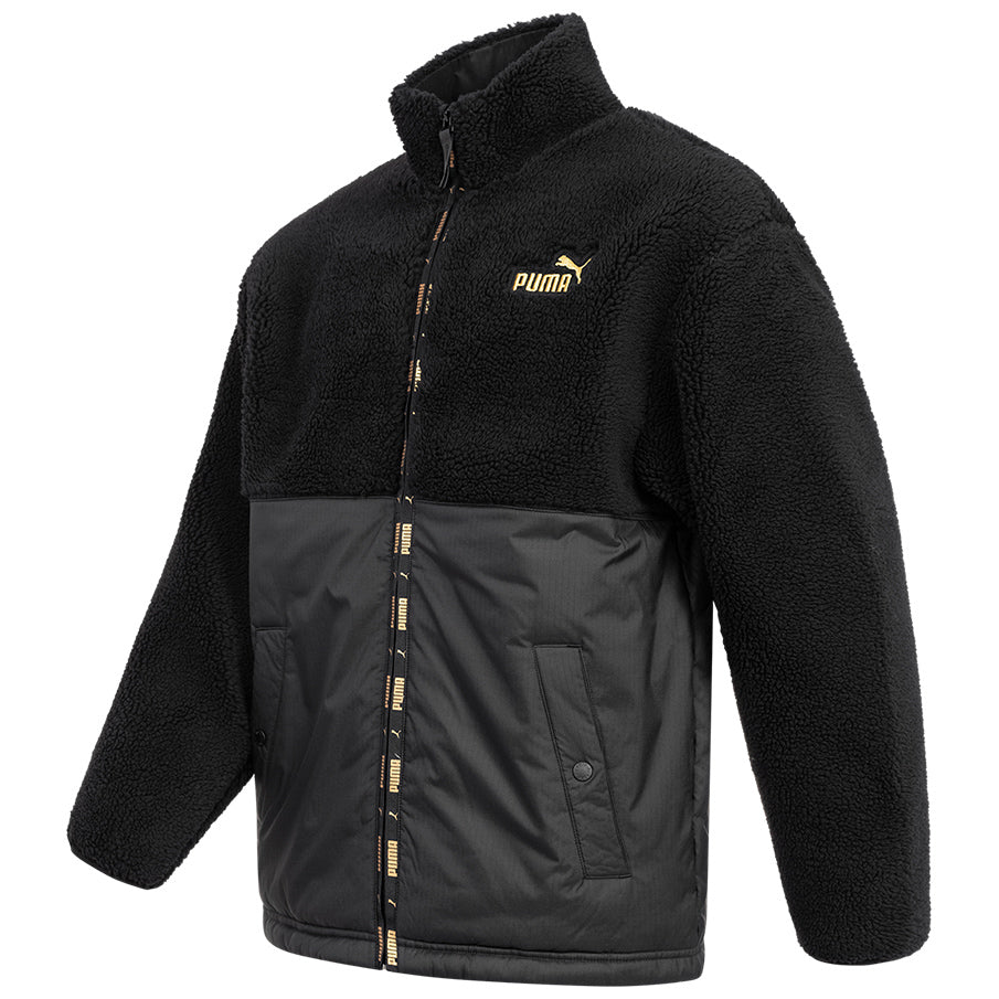 PUMA ESS+ TAPE GOLDEN Sherpa herenjack 673987-01