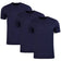 PUMA Kinder T-shirt 3-pack blauw 683577-02-3 – 152